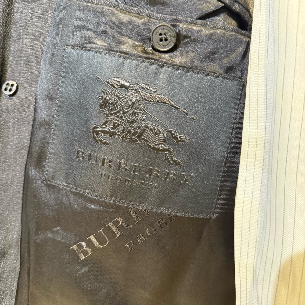 Mens Burberry double breasted Linen Sport Coat/Blazer. - Picture 11 of 15